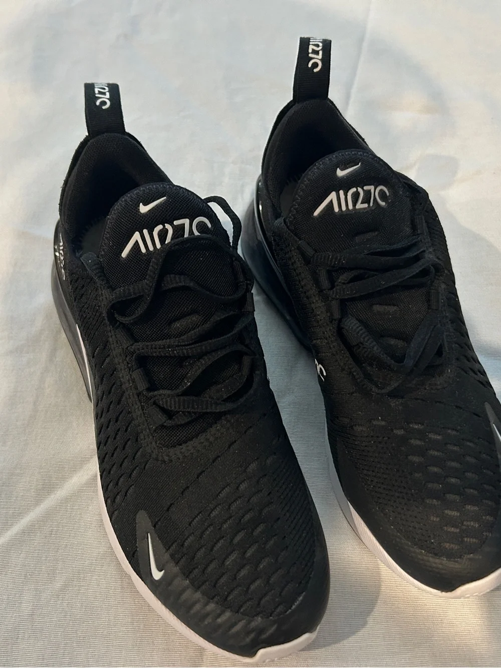 Nike Air Max 270 Women’s Black and White Sneakers